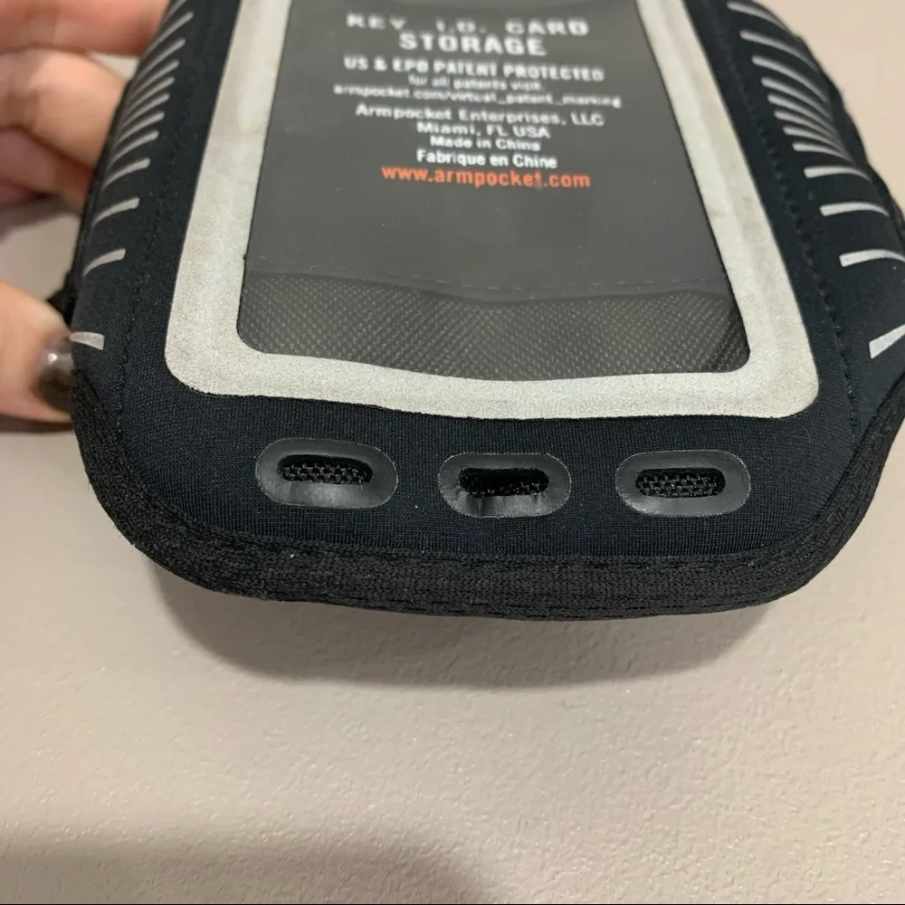 Arm Pocket Velcro Phone and ID Case